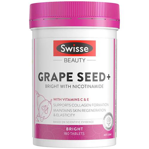 Swisse斯维诗葡萄籽烟酰胺180片