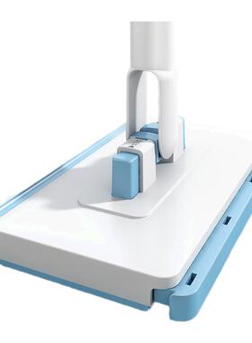 美丽雅洗脸巾拖把夹布懒人拖把夹抹布家用拖地一拖净利用自动换纸