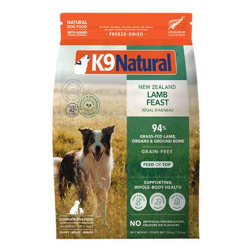 K9Natural全价犬冻干进口保税