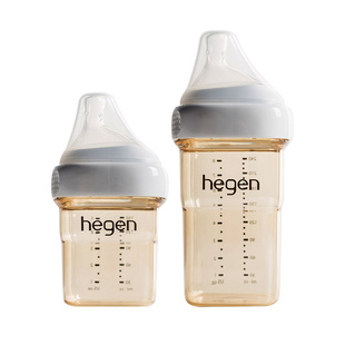 Hegen海格恩奶瓶硅胶奶嘴婴儿宝宝宽口径PPSU奶瓶150ml240ml