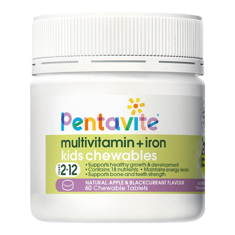 自然唯他多多片赖氨酸钙铁锌