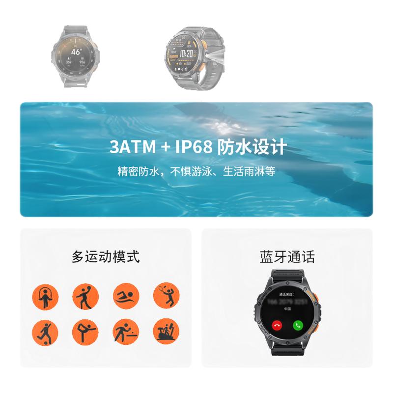RACE2蓝牙GPS六频双星健康管理