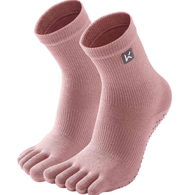 Keep瑜伽袜专业五指袜防滑袜女训练室内健身运动普拉提袜子脚趾袜