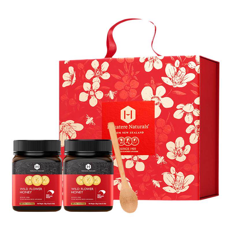 荷塔威麦卢卡蜂蜜礼盒新西兰进口女神节送妈妈节日礼物伴手礼2瓶 - 百亿补贴品牌优选出品