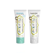 杰克洁儿天然无氟儿童牙膏水果口味宝宝婴幼儿Jack Jill