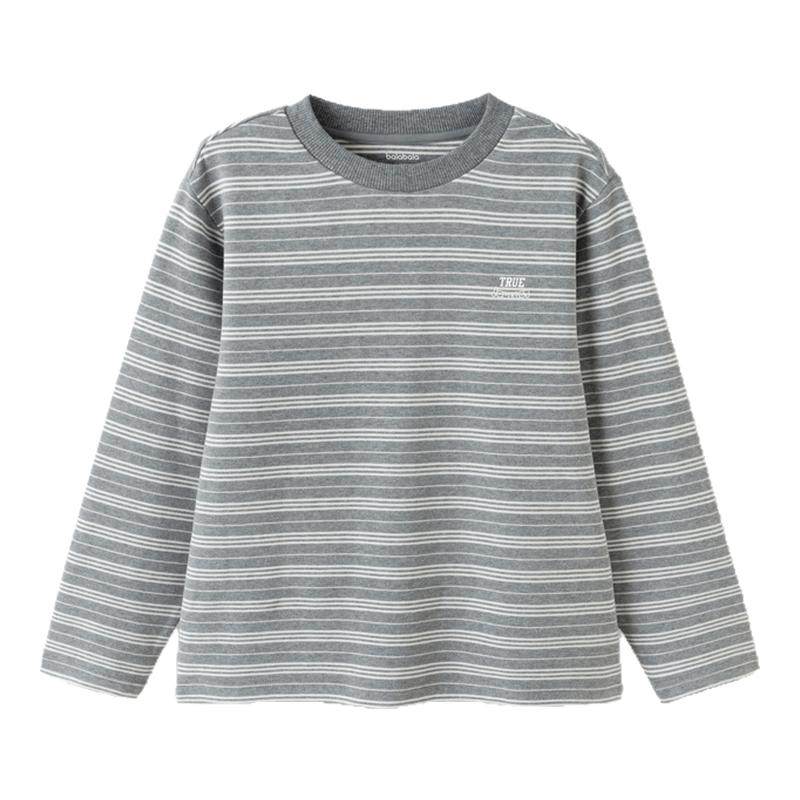 巴拉巴拉男童长袖t恤中大童上衣女童春秋款童装儿童条纹打底衫潮t,童装/婴儿装/亲子装,T恤,淘宝优惠券,粉丝福利购,淘宝优惠卷