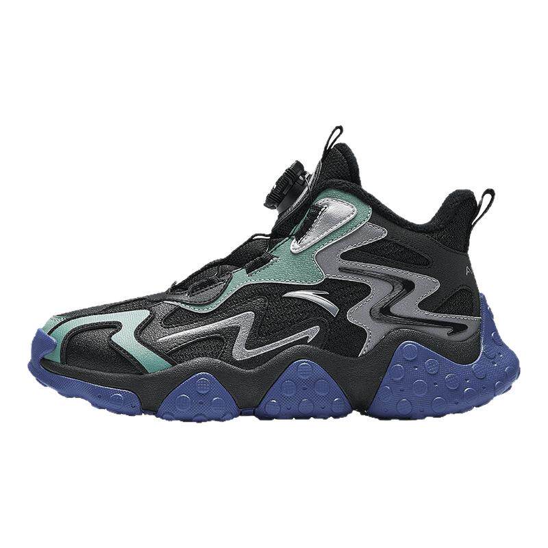 磐石|安踏儿童男大童棉鞋2025冬款户外防滑大棉加绒加厚保暖棉靴