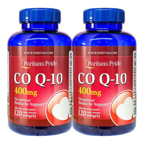普丽普莱400mg辅酶q10软胶囊2瓶
