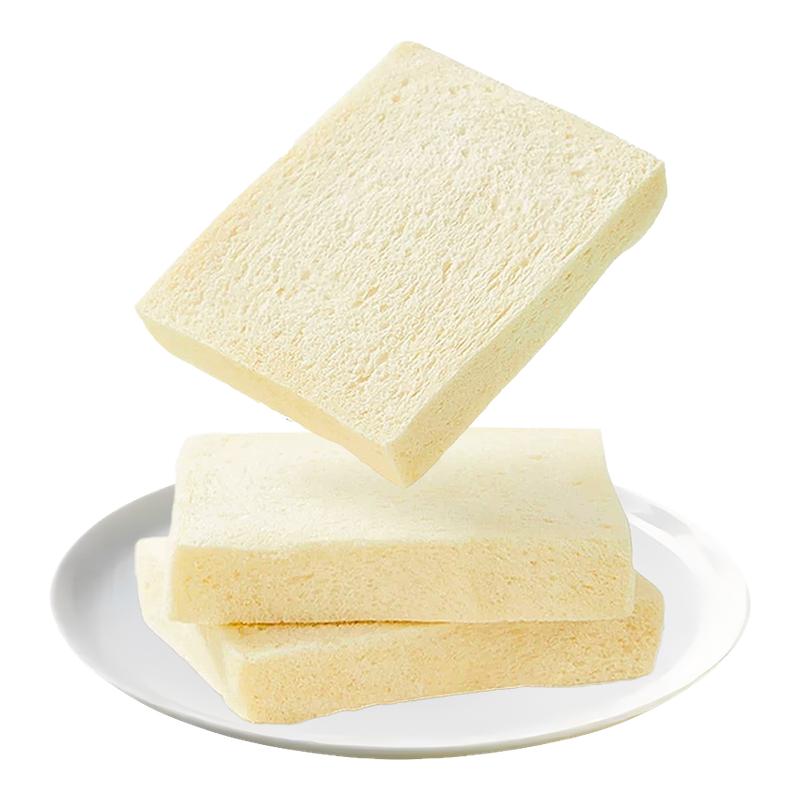 明祖空气嫩吐司无添加零黄油切片三明治面包厚切牛乳吐司早餐整箱