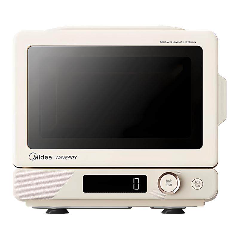 美的小滋味2.0家用微波炉平板微烤炸一体空气炸烤箱变频新品C15,厨房电器,微波炉,淘宝优惠券,粉丝福利购,淘宝优惠卷