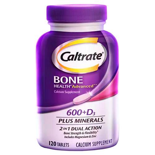 钙尔奇钙片碳酸钙d3紫钙120粒
