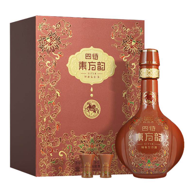 甄选礼盒 四特酒东方韵马年礼盒52度500ml特香型高端白酒官方正品