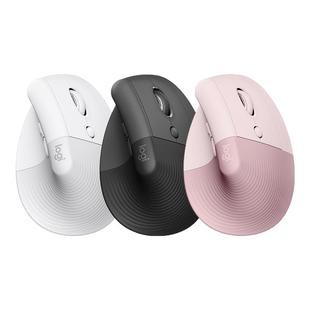 旗舰罗技Lift人体工学垂直鼠标无线蓝牙笔记本电脑办公女生中小手