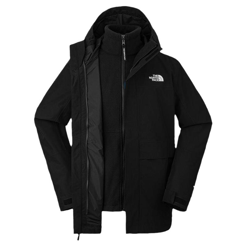 TheNorthFace北面男25秋冬抓绒胆三合一防水保暖户外冲锋衣89YX