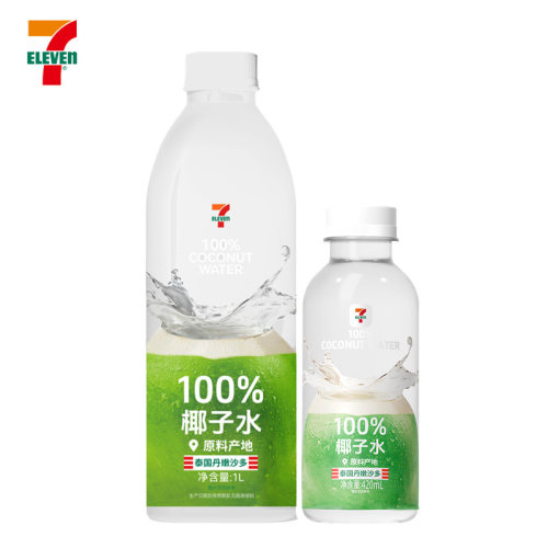 711椰子水电解质饮料椰轻说100%