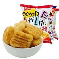 盼盼麦香鸡味块105g*8包番茄烧烤味膨化食品办公休闲食品零食小吃