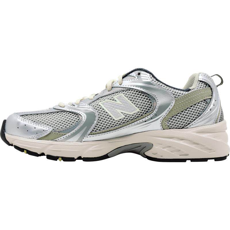 New Balance NB官方男女网面透气轻便运动复古耐磨老爹鞋MR530KMW - 实物图