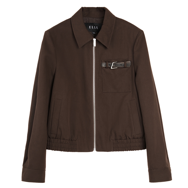 ELLE美拉德复古休闲短外套