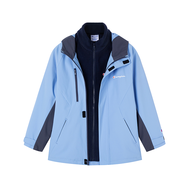 Champion冠军三合一摇粒绒外套