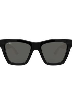 开云眼镜 古驰GUCCI男女同款猫眼轻质板材全框太阳镜墨镜GG1714S