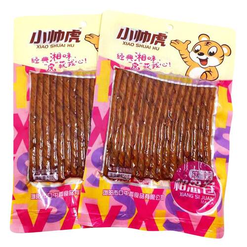 100g偷吃辣条豆干香辣休闲小帅虎