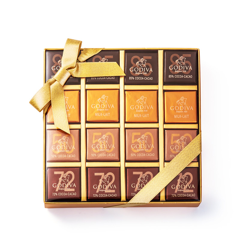 歌帝梵GODIVA黑巧克力16/32片装