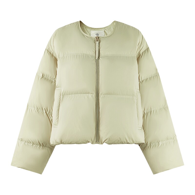 短款保暖羽绒服女蝙蝠袖棉衣外套