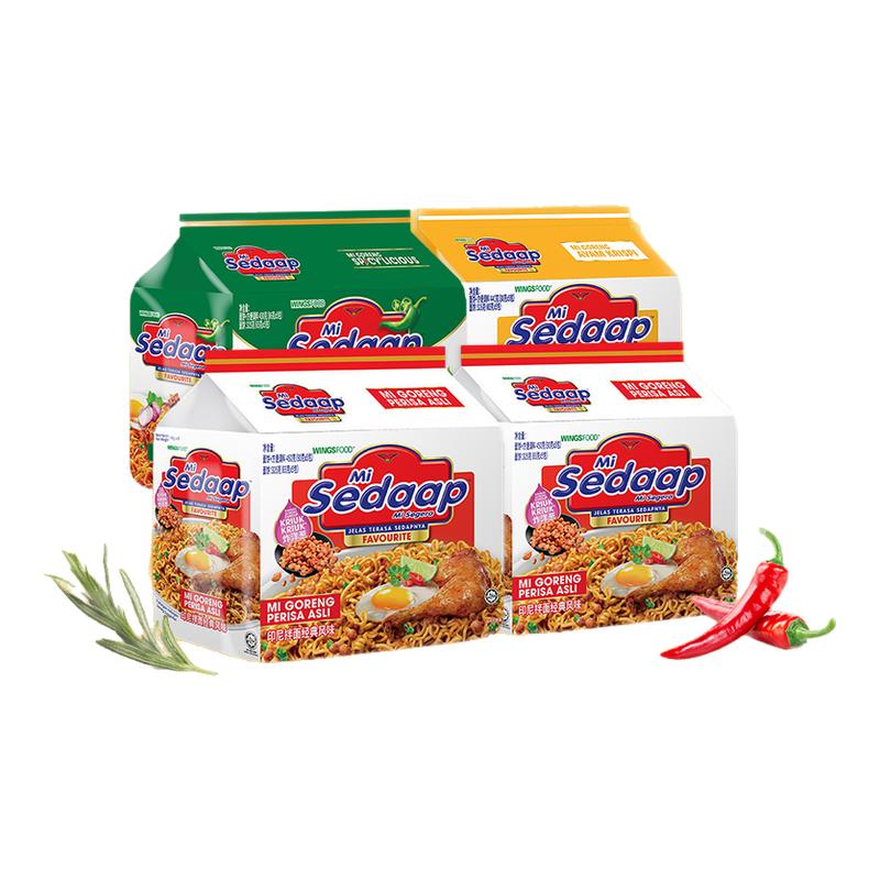 辉英喜达印尼拌面经典炸鸡方便面