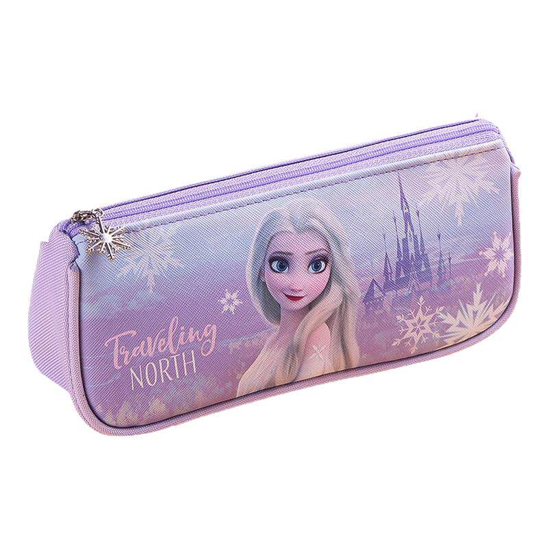 冰雪奇缘笔袋女孩文具可爱少女心小学生艾莎公主儿童铅笔收纳笔盒