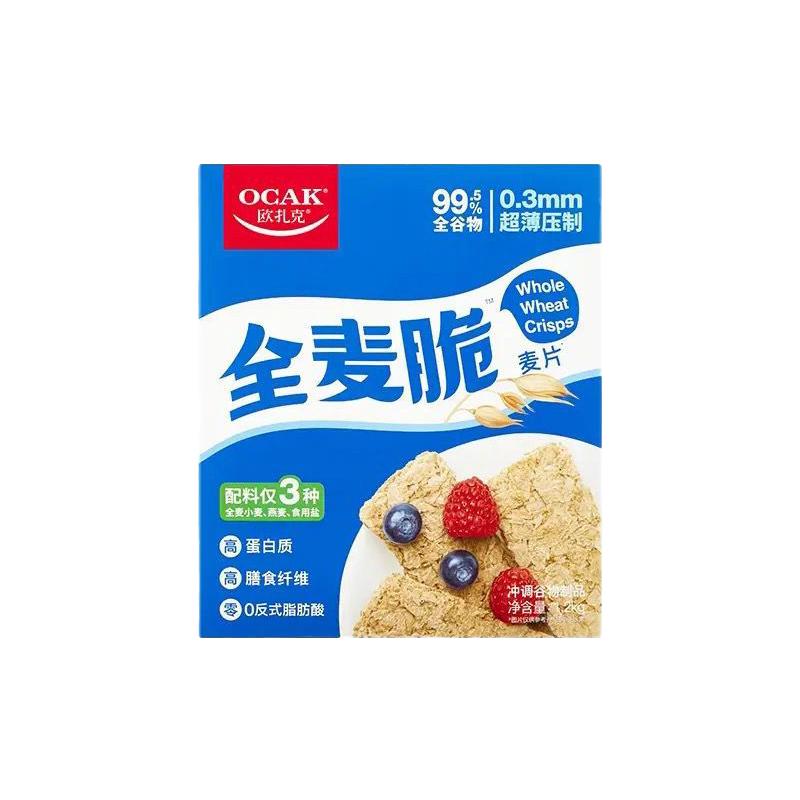 欧扎克麦片1.2kg全麦脆代餐燕麦