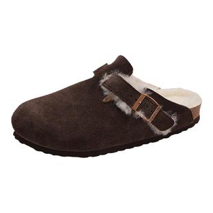 Life软木鞋 外穿休闲拖鞋 秋冬季 拖鞋 66001 加绒羊毛男女同款 Devo