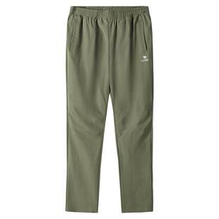 男士 骆驼运动裤 夏季 直筒长裤 子 女透气爸爸休闲速干跑步裤 速干