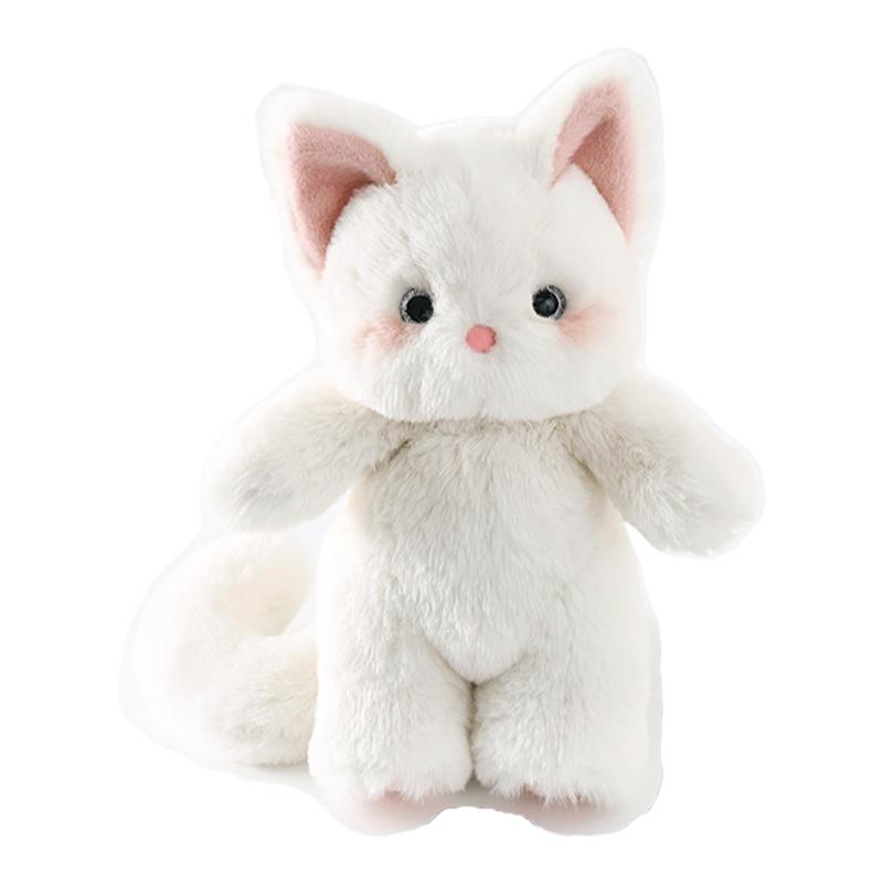 永无岛小猫玩偶白色毛绒安抚公仔可爱娃娃睡觉抱女友情侣生日礼物