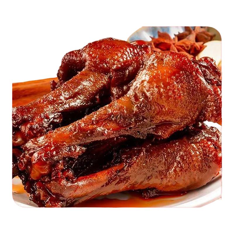 鸭翅根小腿王熟食肉食即食零食卤味小鸡腿