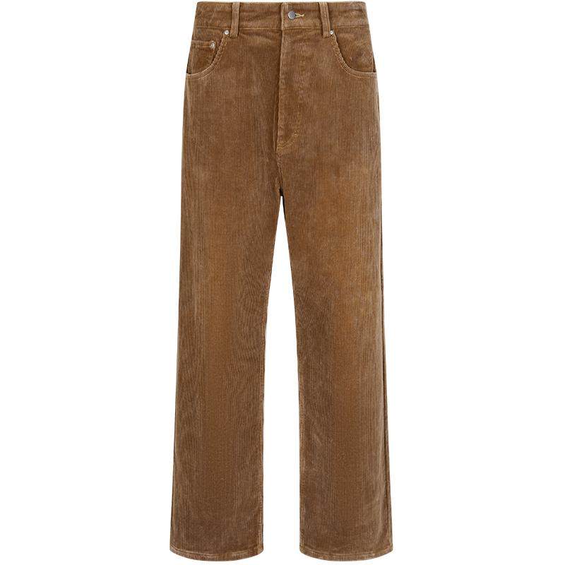 速写奥莱outlets男装秋冬新款男士裤子灯芯绒宽松直筒休闲裤复古,男装,休闲裤,淘宝优惠券,粉丝福利购,淘宝优惠卷