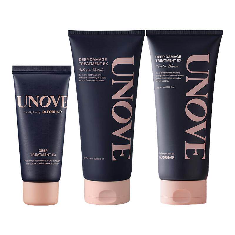 UNOVE柔诺伊护发发膜深层修护发膜顺滑护发素蛋白养护柔顺不假滑
