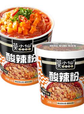 莫小仙酸辣粉桶装 100g*3/6桶-TJB