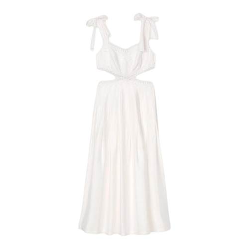 SANDRO女装法式露腰吊带连衣裙