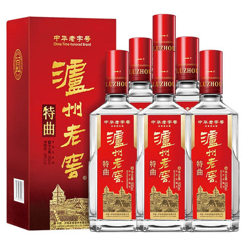 泸州老窖特曲老字号38度浓香型白酒500ml*6瓶 宴请送礼非原箱