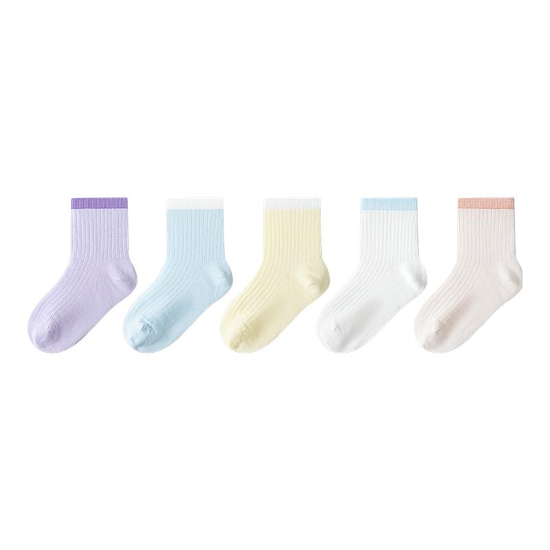 巴拉巴拉兒童襪子男童女童五雙裝
