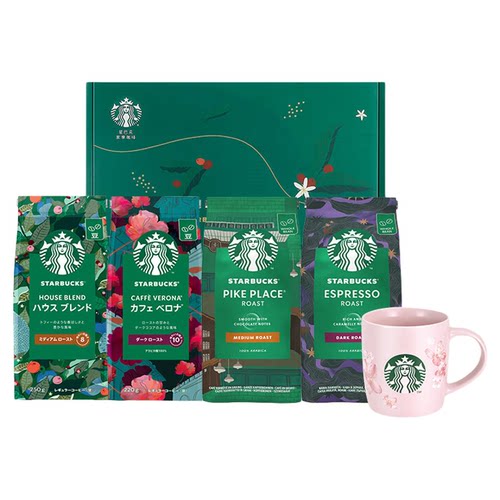 星巴克精品烘焙咖啡豆礼盒