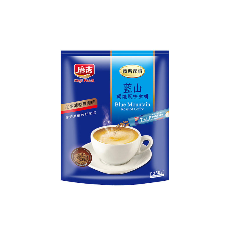 台湾进口广吉经典蓝山风味碳烧蓝山咖啡330g香醇速溶粉三合一炭烧,咖啡/麦片/冲饮,速溶咖啡,淘宝优惠券,粉丝福利购,淘宝优惠卷