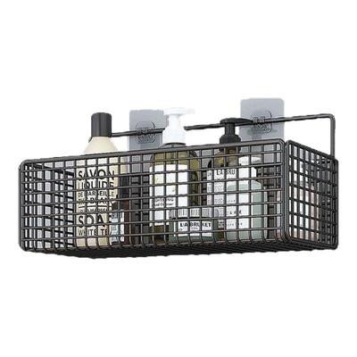 卫生间墙上置物架免打孔壁挂式浴室收纳架洗手间洗漱用品收纳挂篮