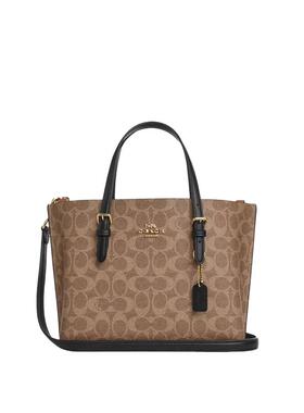 COACH/蔻驰官方 奥莱款女士MOLLIE 25单肩斜挎手提包托特包CV965