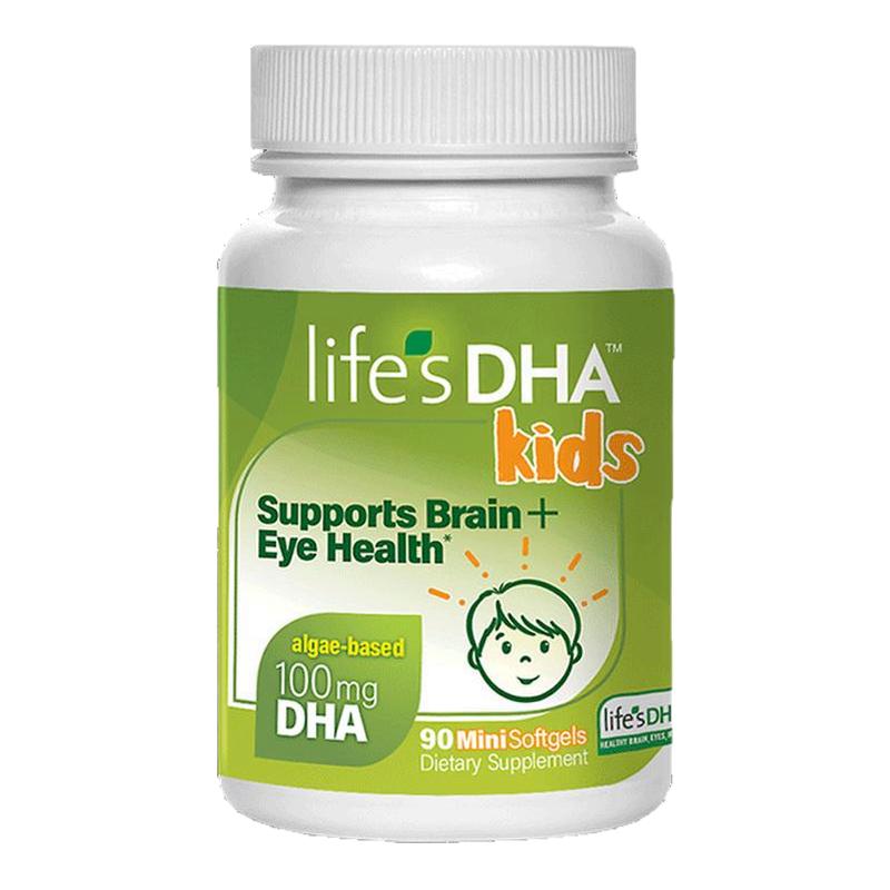 life'sDHA帝斯曼dha藻油 婴幼儿专用儿童青少年益脑进口正品90粒