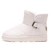 回力雪地靴女款 女 保暖雪地外穿白色东北棉鞋 2026冬季 加绒加厚女鞋