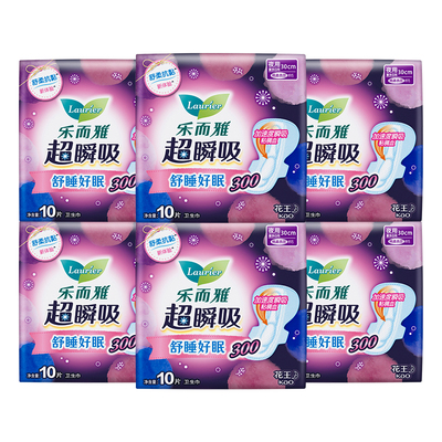 花王乐而雅超瞬吸30cm卫生巾
