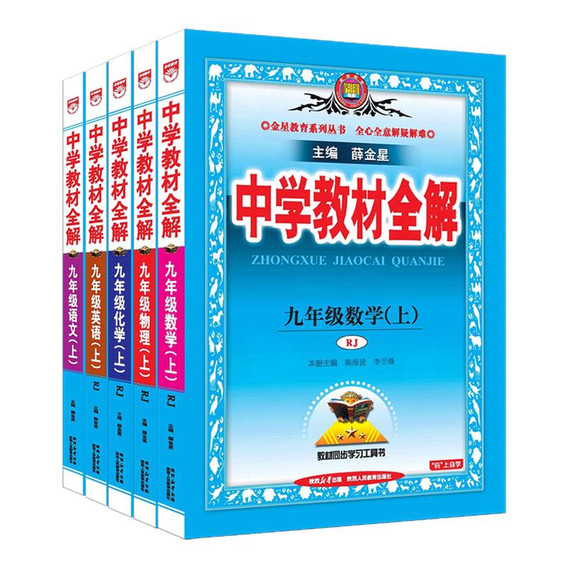 中学教材全解九年级人教版图片