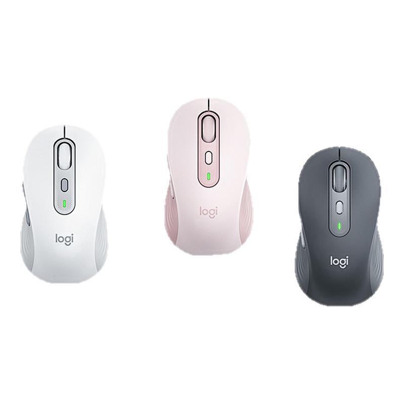 旗舰罗技M650M/L无线蓝牙鼠标人体工程学办公光电自定义键鼠标