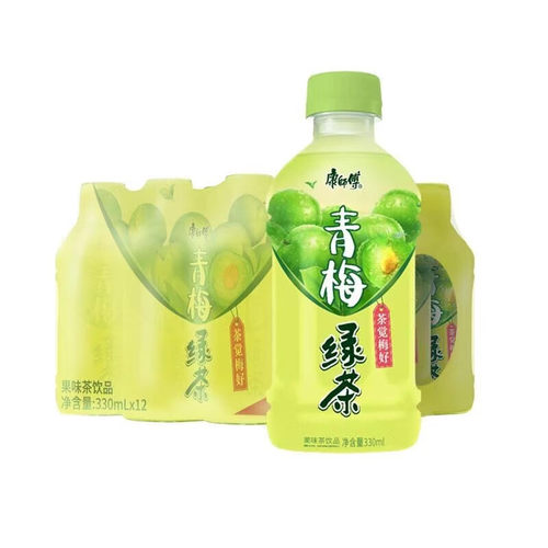 康师傅青梅绿茶饮料330ml多口味